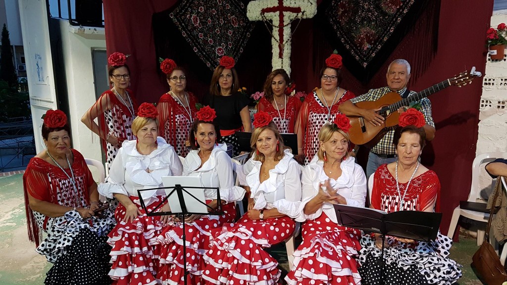 El coro Ntra. Sra. del Rosario en nuestra Cruz de mayo