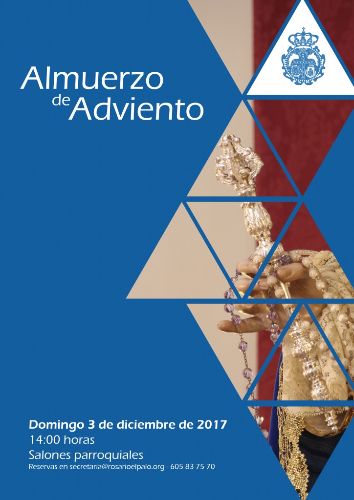 Almuerzo de adviento - Cartel reducido