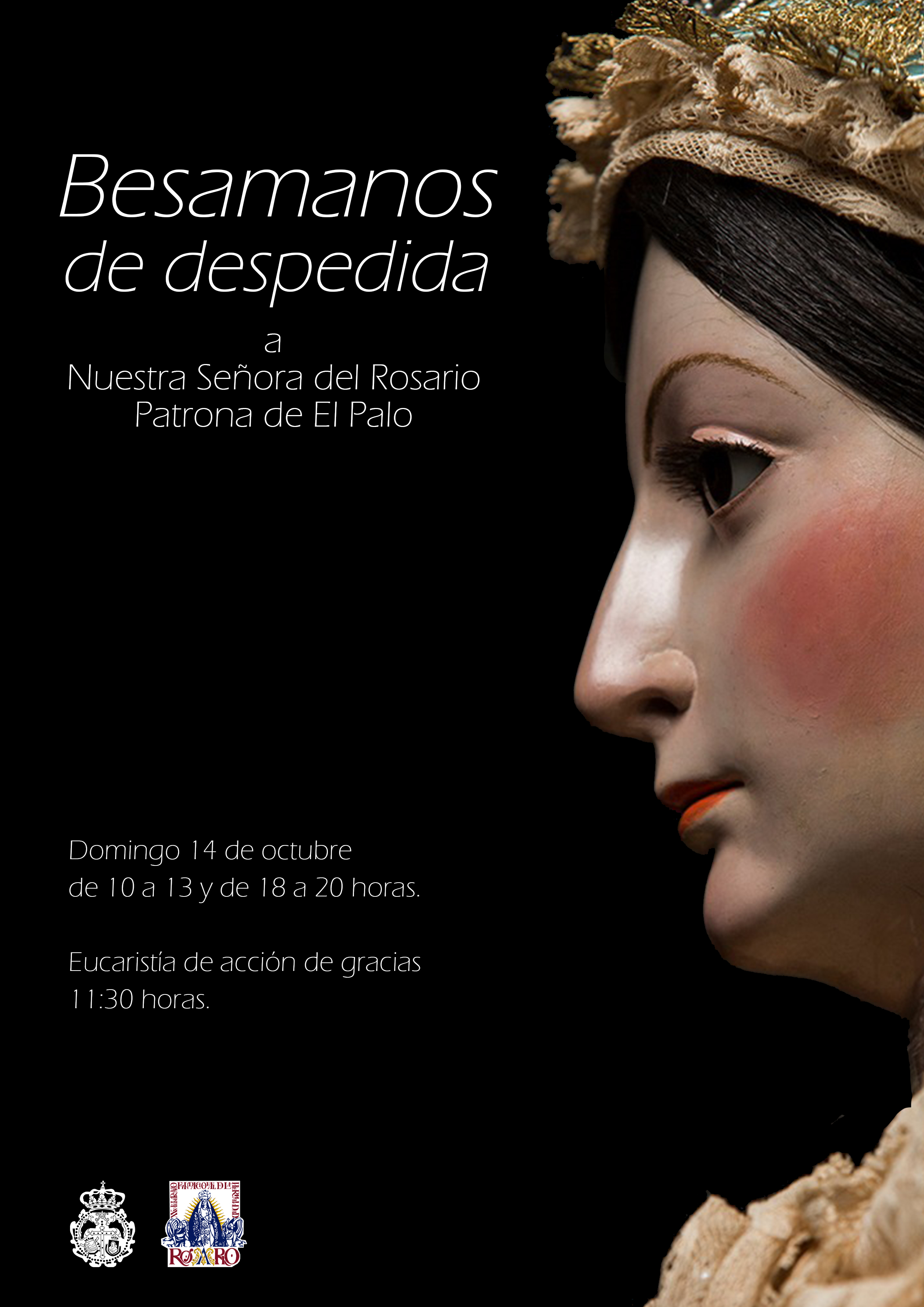Nuestra Señora del Rosario se marcha para su restauración