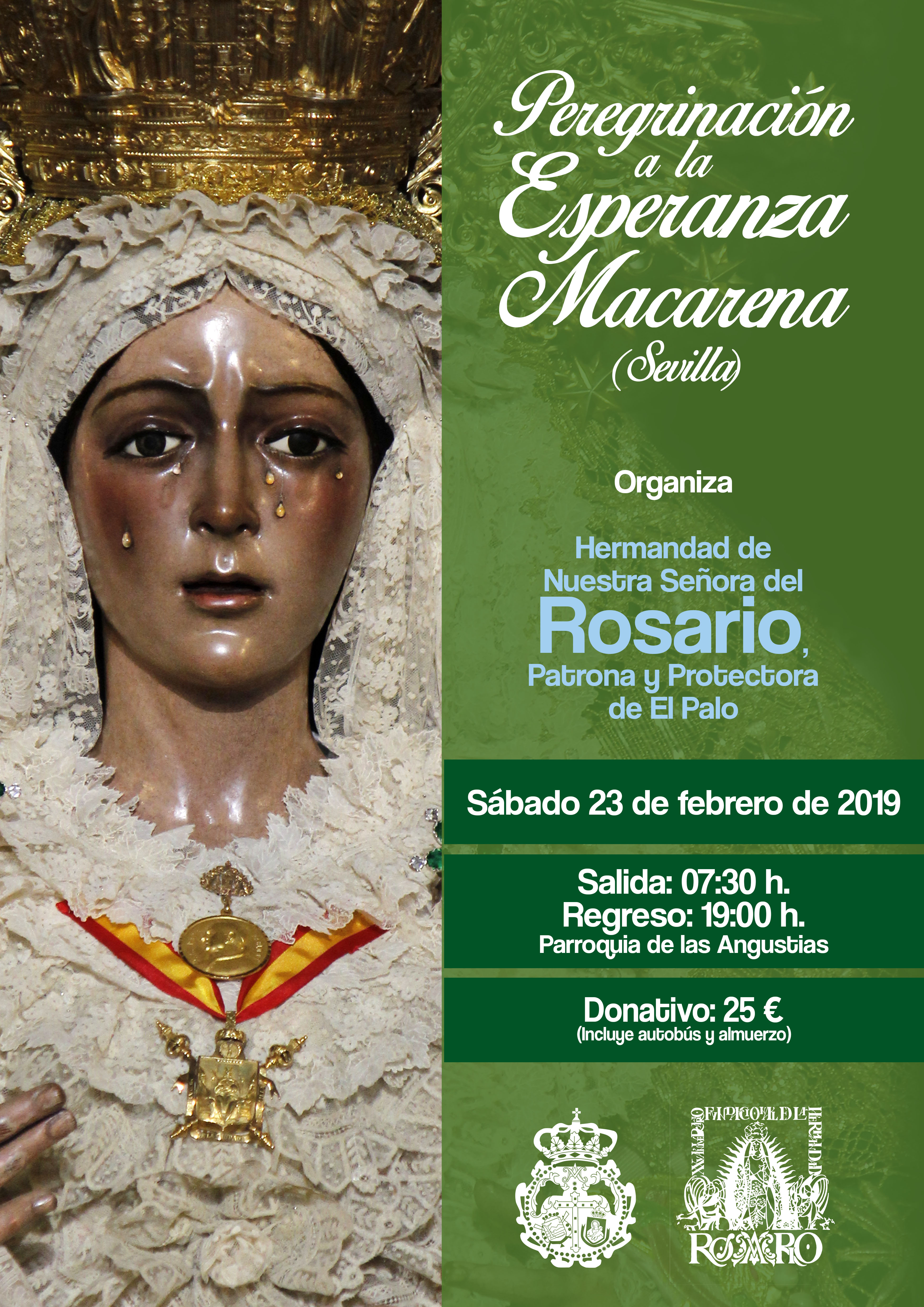 Nuestra Hermandad peregrinará a la Esperanza Macarena