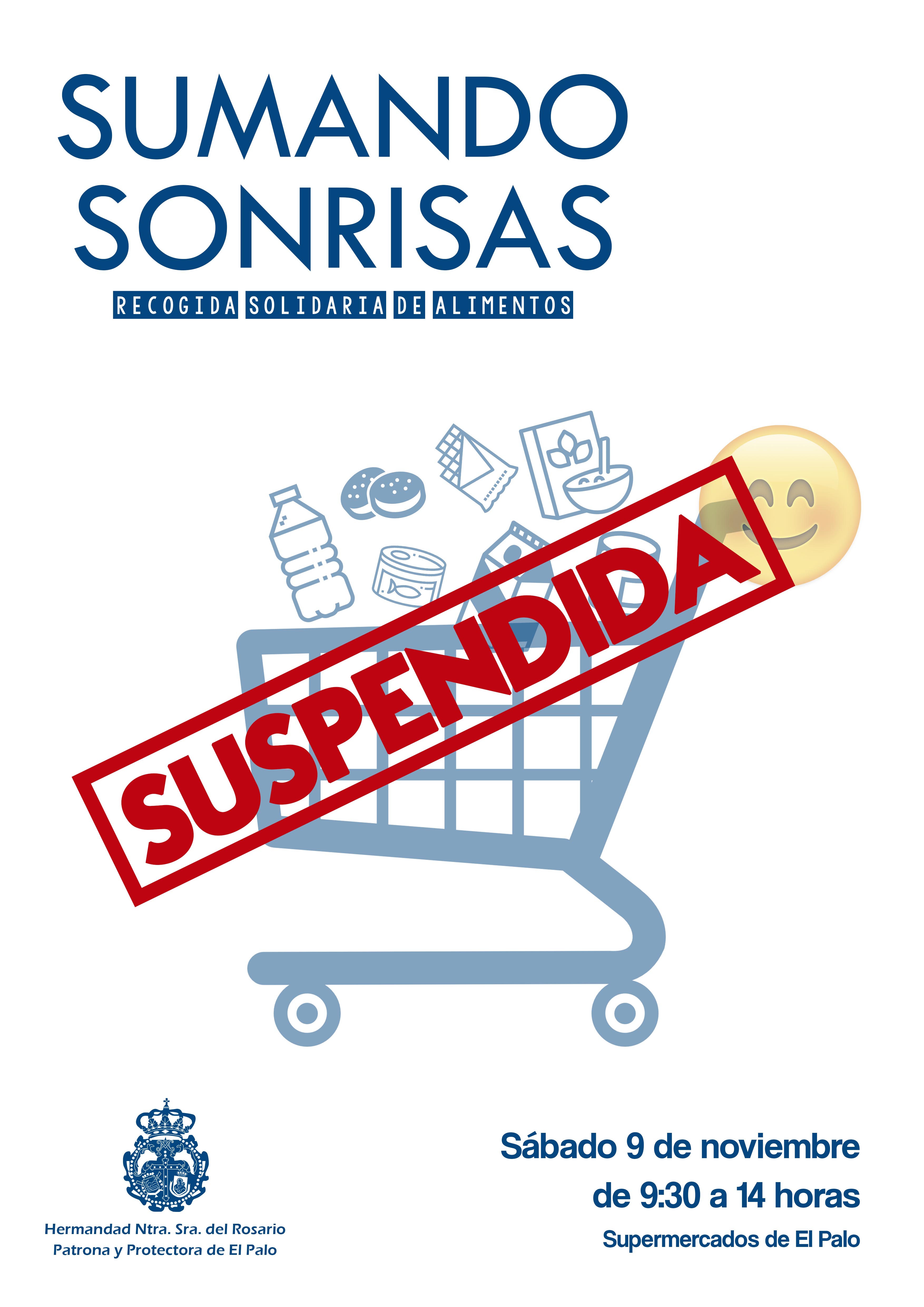 Nuestra Hermandad se ve obligada a suspender la recogida de alimentos