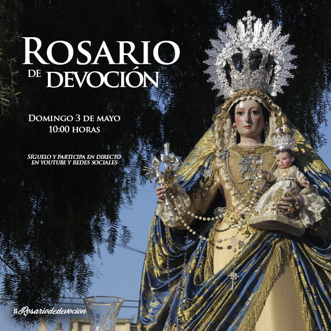 Este domingo, vivimos en Hermandad el Rosario de devoción