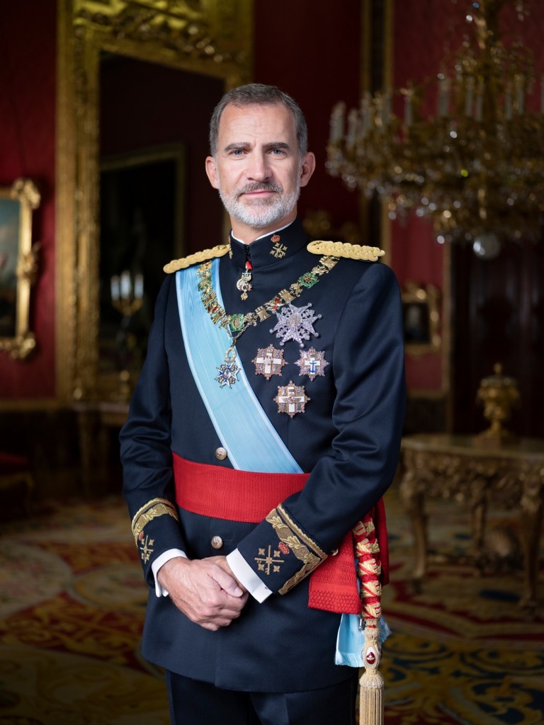 Su Majestad el Rey de España, Don Felipe VI.