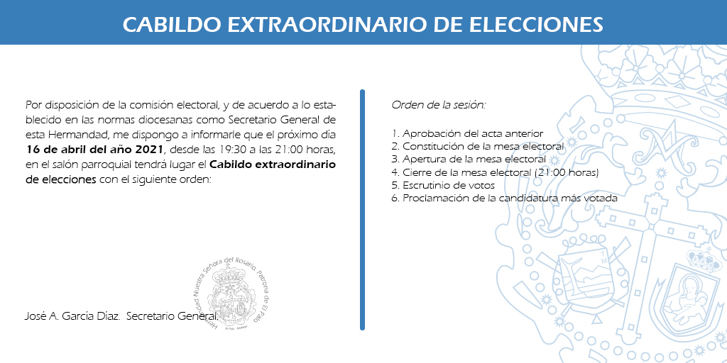 Cabildo elecciones