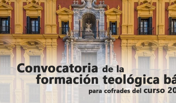 Calendario de la convocatoria para formación teológica básica 2022/2023