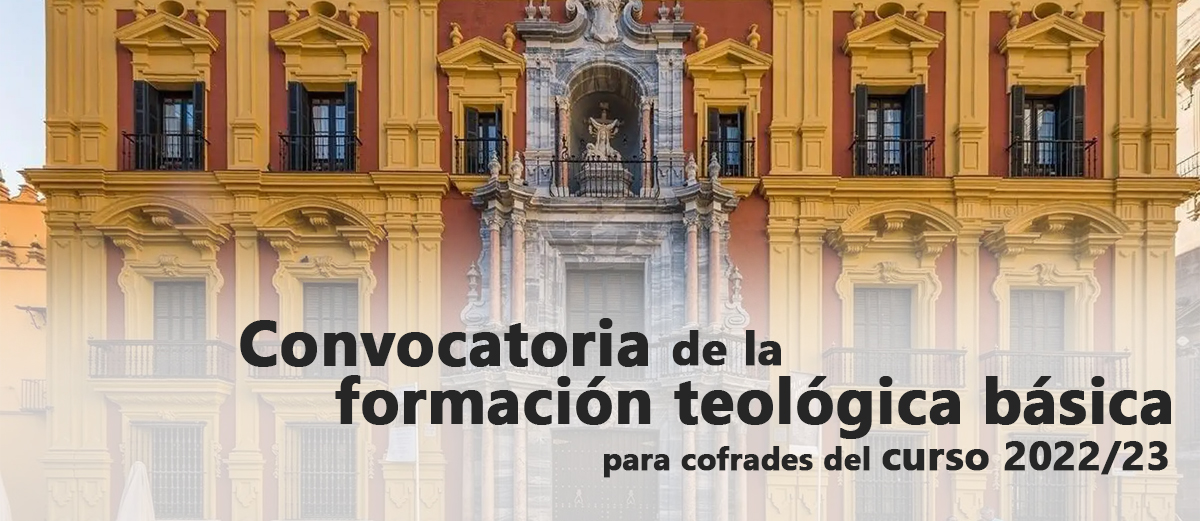 Calendario de la convocatoria para formación teológica básica 2022/2023