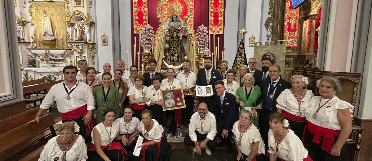 Acto de hermanamiento con la Hdad. de Ntra. Sra. del Carmen de Pedregalejo