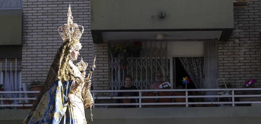 El barrio de El Palo se prepara para vivir un nuevo Rosario Vespertino